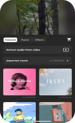 how to make a video with music in inshot app