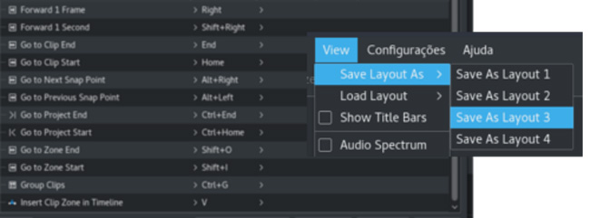 kdenlive video editor shortcuts