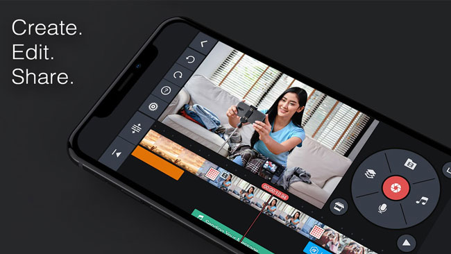 kinemaster video editor for iphone and android