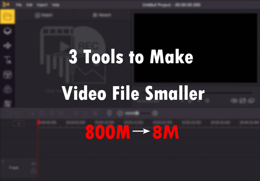 make your video size smaller