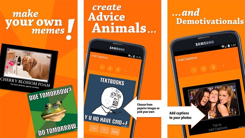 How Make Memes On Android Photos and Images