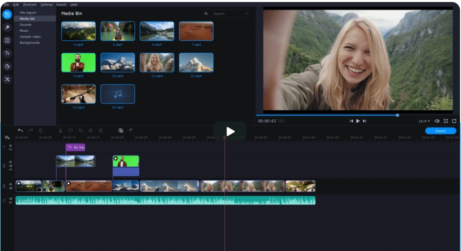 movavi tribute video editor for pac and widnows