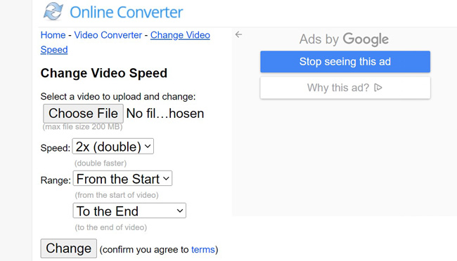 online converter for slow motion