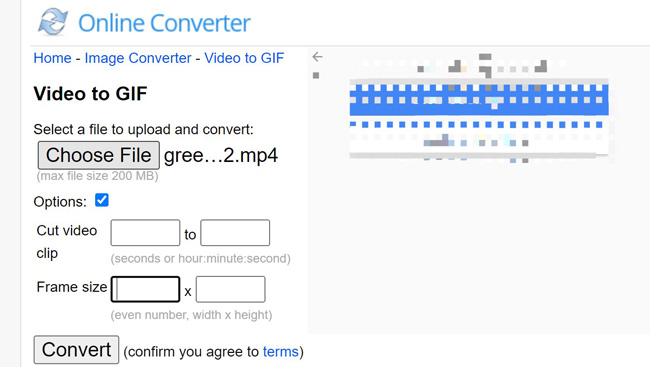 onlineconverter video to gif
