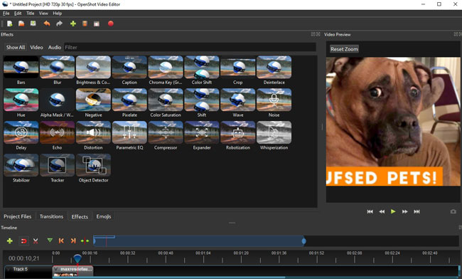 openshot video editor review
