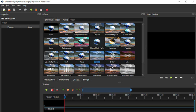 openshot video editor for linux