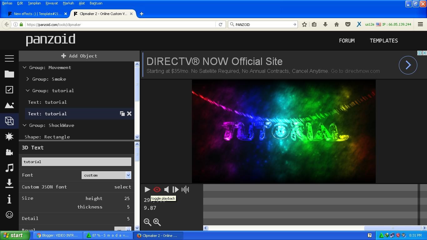 youtube intro maker free online without watermark