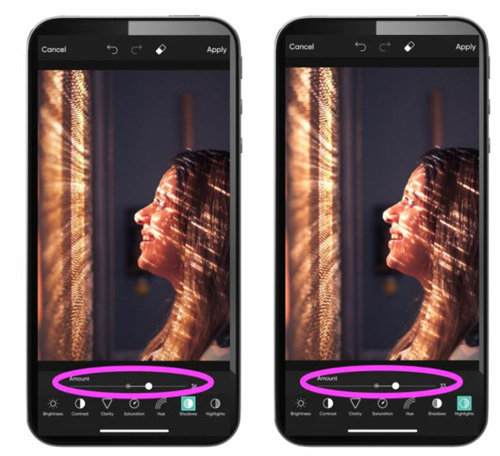 picsart video brighten app for android