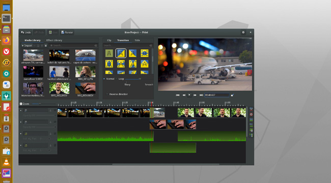 ubuntu video editing software pitivi