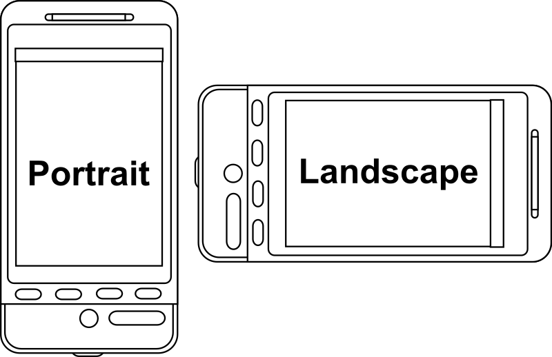 convert landscape picture to portrait