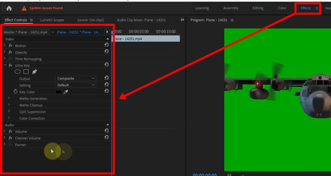 premiere pro remove green screen from video