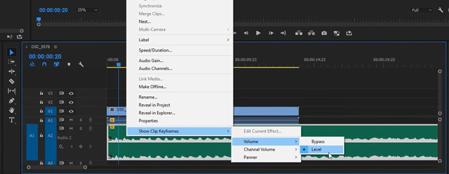 edit audio and music in premiere pro