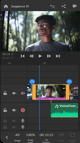 premiere rush best free video editing app for android