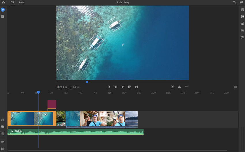 adobe premiere rush