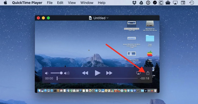 quicktime player user interface