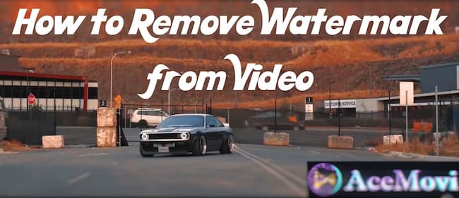 how to remove watermark from video