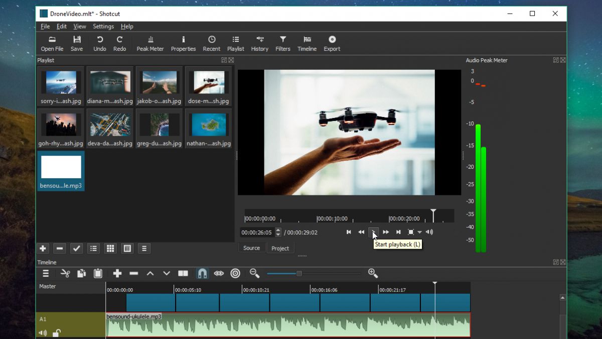 shotcut video editing app for windows 10