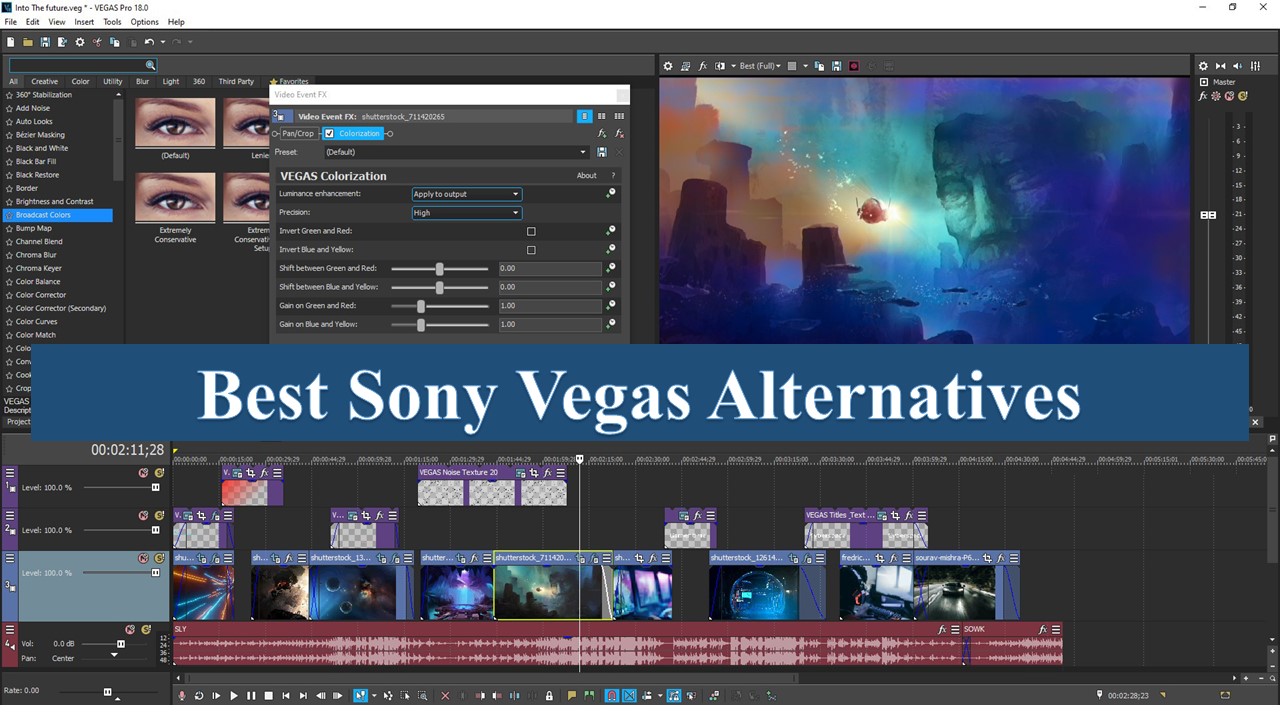 sony vegas alternatives