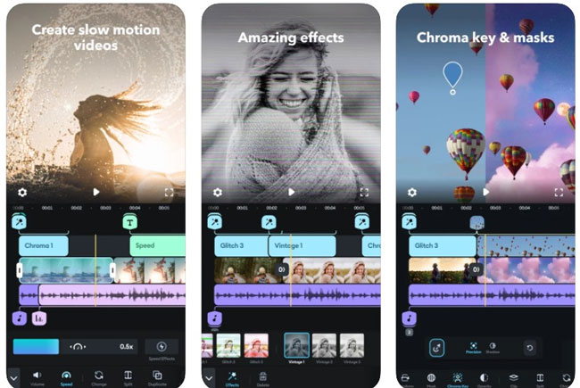 splice music video making app interface