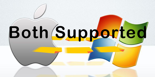 support windows and mac