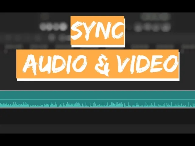 sync audio and video