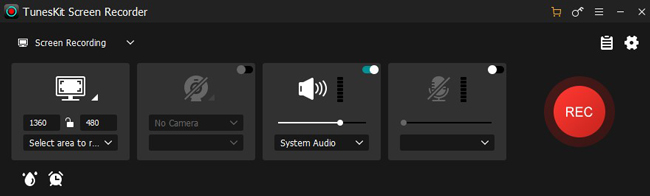 tuneskit screen recorder