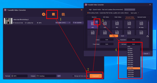 tuneskit acemovi video bitrate converter for windows and mac