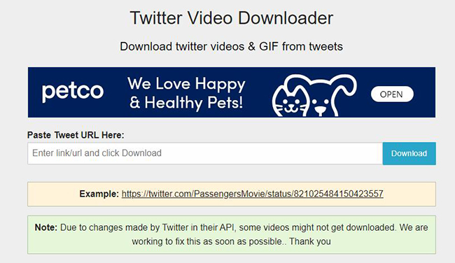 twitter video downloader