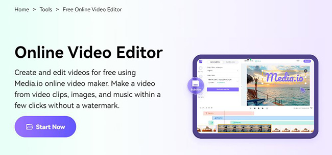 uniconverter online video editor