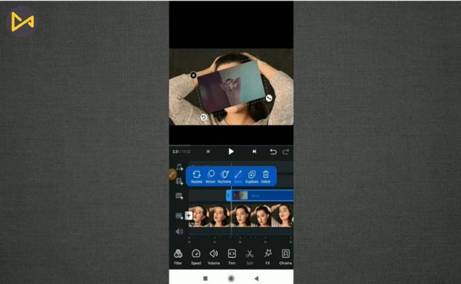 fix video upside down on iphone and android by vn video editor