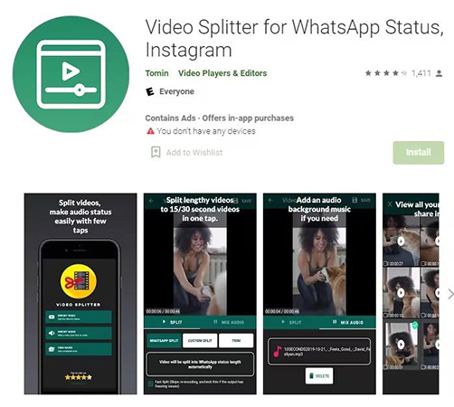 video splitter for whatsapp status