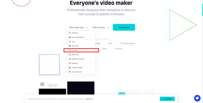 videobolt free online intro maker for youtube