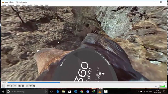 vlc 360 video editor mac, windows, and linux