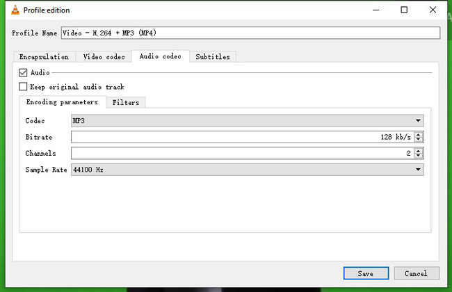 vlc advanced settings for video and audio
