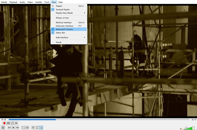 cut videos with vlc