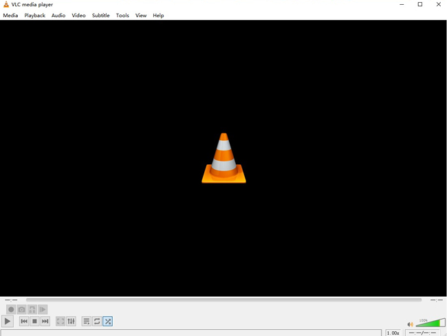 vlc media player interface