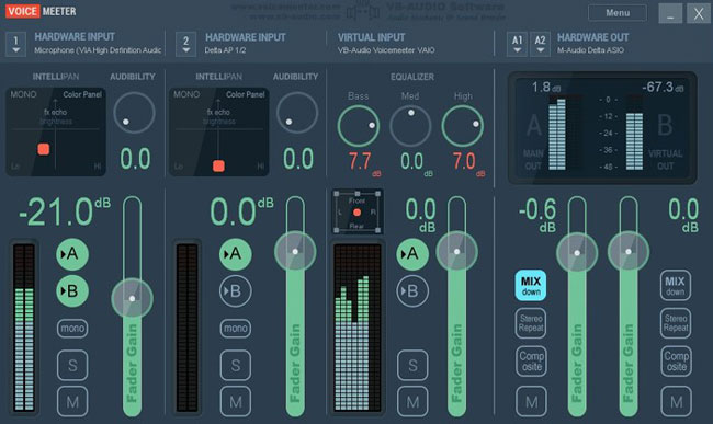 audio mixer freeware