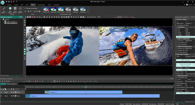 vsdc free video editor free movavi alternative