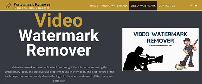 video watermark remover online