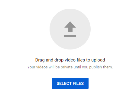 youtube select files