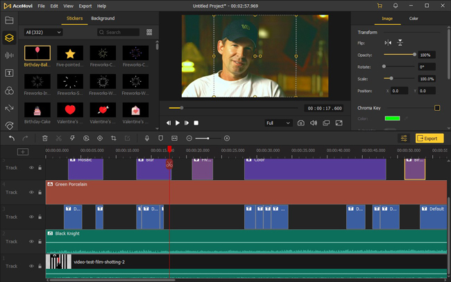 acemovi video editor for windows