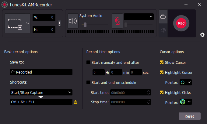 start voice recording by acemovi