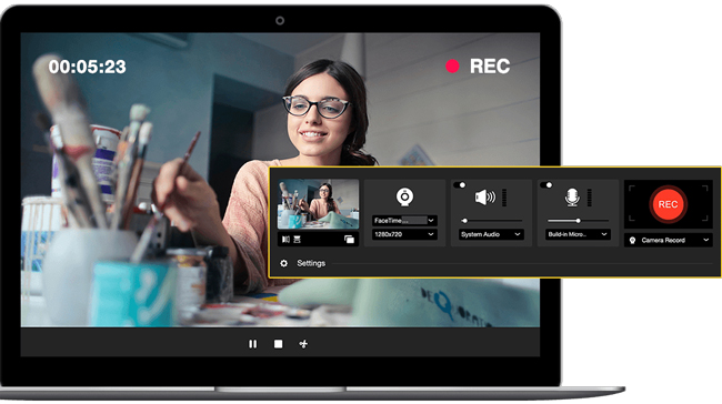 acemovi webcam recording software