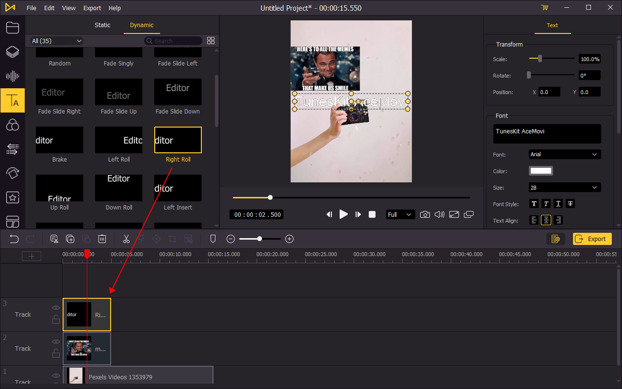 instal the last version for apple AceMovi Video Editor