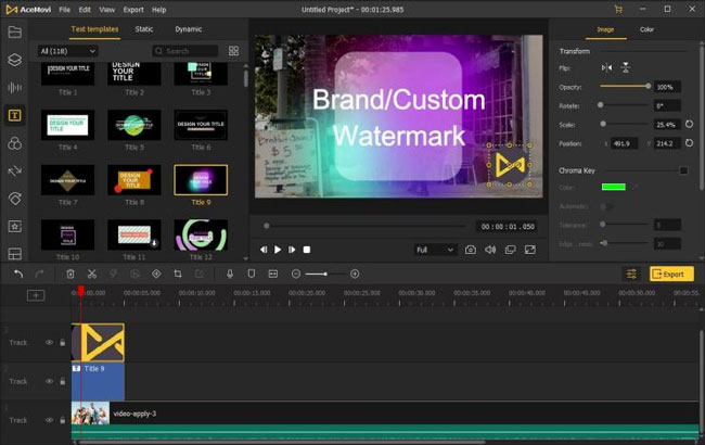 free instal AceMovi Video Editor