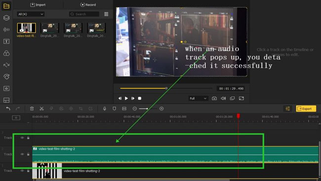 how to detach audio from video on windows 10 and mac in acemovi