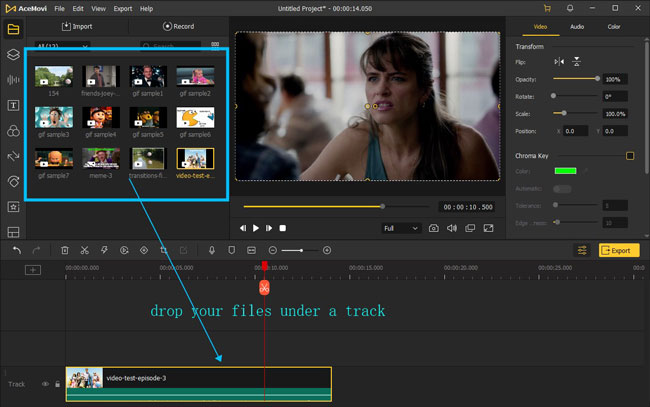 add files to acemovi