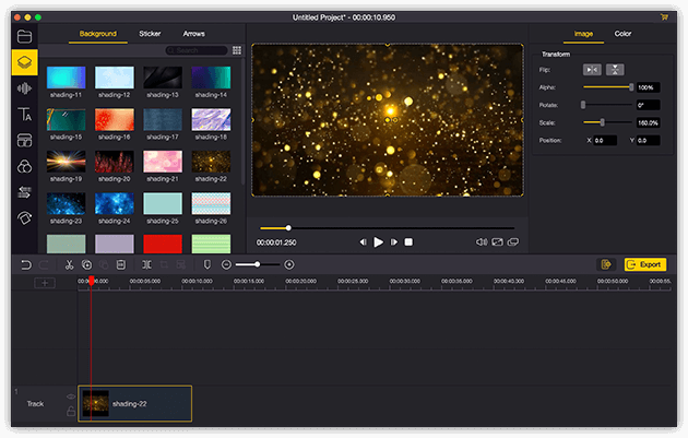 tuneskit acemovi video editor interface