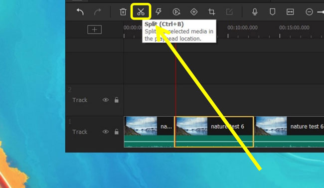 how to split a video in windows and mac with acemovi