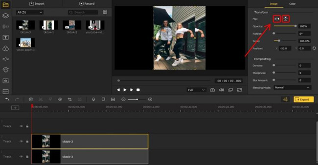 how to mirror video on mac and windows 10 with acemovi mirror video maker